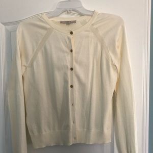 Cream Loft cardigan